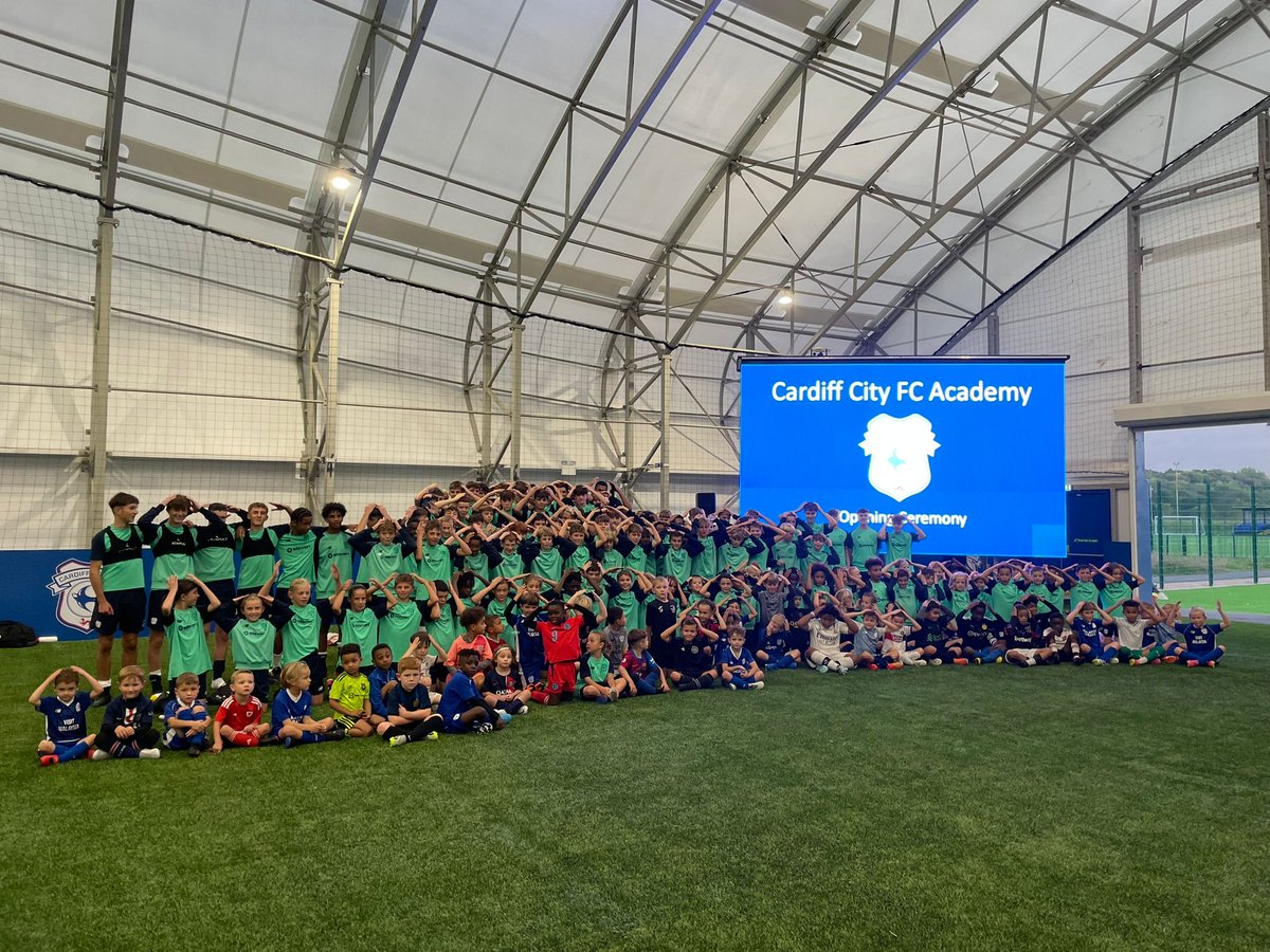 WNashCardiff's tweet image. Great to see the kids at the New Academy facility!