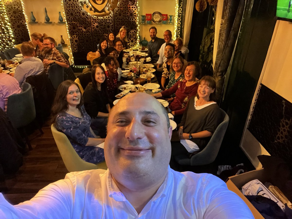 Trainers and ST1s meet up in @gp_education sponsored by <a href="/RCGPWessex/">Wessex Faculty RCGP 💙</a> and Southampton GP education unit. Wonderful evening so far. <a href="/rcgp/">Royal College of General Practitioners</a>