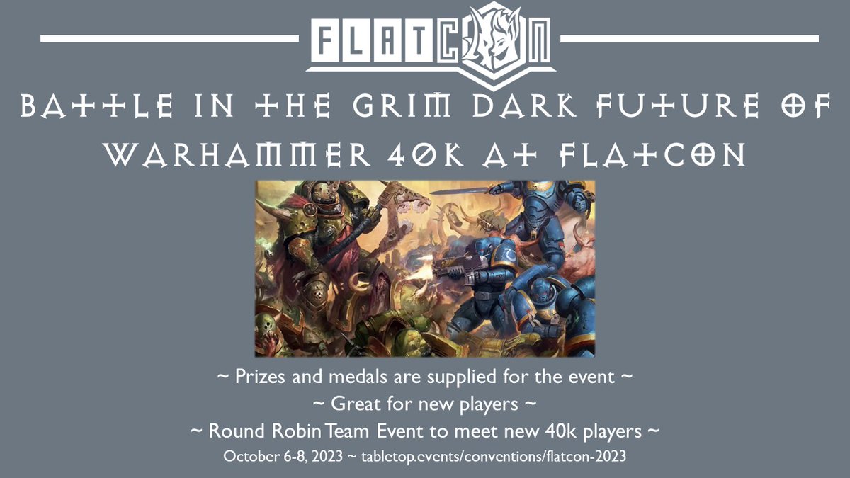 FlatCon (@flatcon) on Twitter photo 