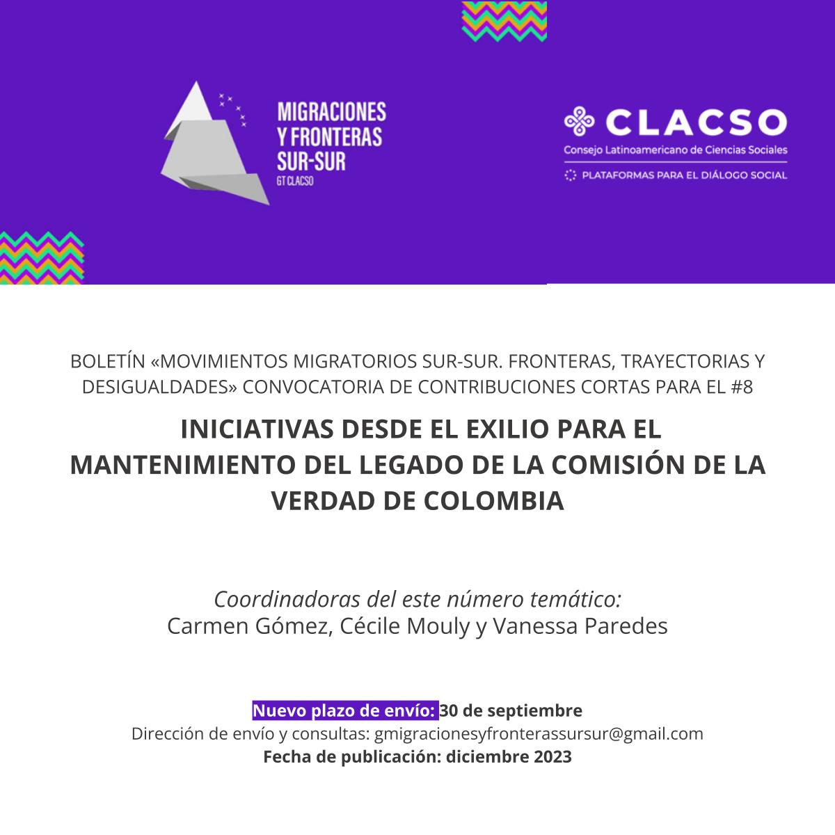 Migraciones y Fronteras Sur-Sur tweet media