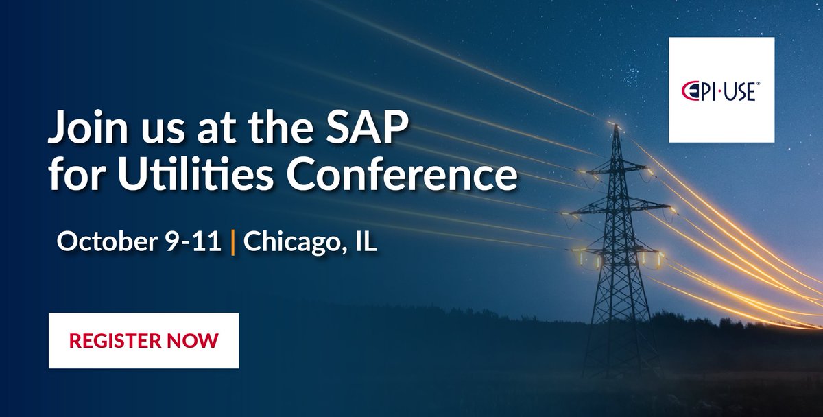 We're excited to sponsor the SAP for Utilities event, presented by ASUG this October in Chicago. Be sure to stop by our booth #315 for popcorn and a chance to win a Meta Quest 2 VR Headset. See you there! Secure your spot: hubs.la/Q022VH0d0 #SAPforUtilities #ASUG #SAP4U