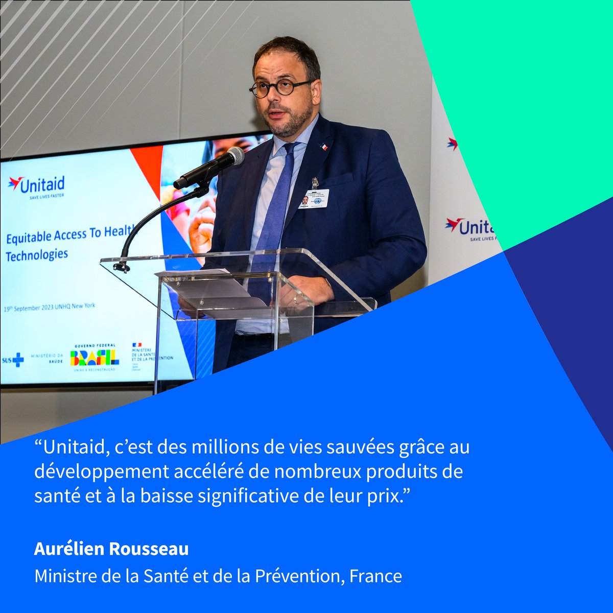 « Il faut donner à Unitaid les moyens de poursuivre son action en matière de santé maternelle et infantile et de lutte contre les 3 épidémies que sont le sida, la tuberculose et le paludisme, mais aussi d'apporter une contribution précieuse aux nouveaux défis. » 

- <a href="/aur_rousseau/">Aurélien Rousseau</a>