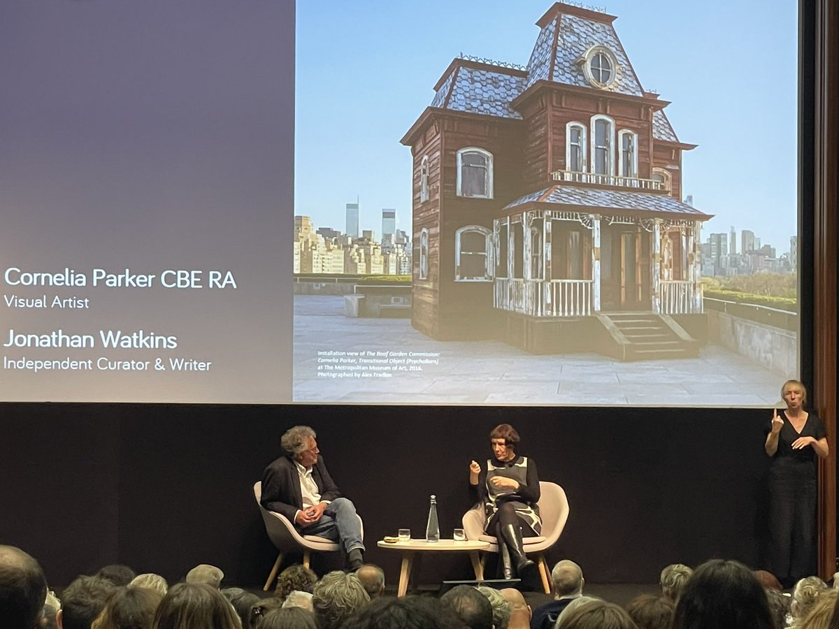 ‘We need creativity more than ever.’

Putting art back into architecture <a href="/RIBA/">Royal Institute of British Architects</a> <a href="/GrimshawFdn/">GrimshawFoundation</a> with Cornelia Parker #GrimshawFoundation