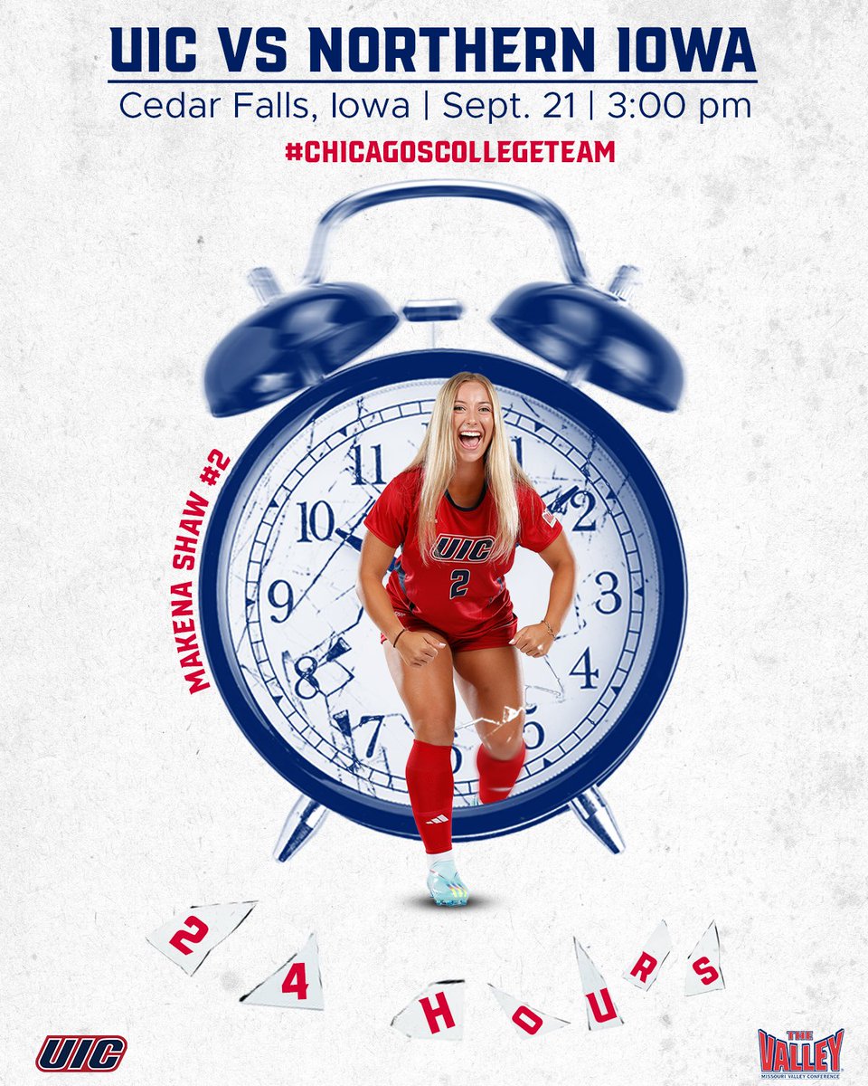2️⃣4️⃣ hours out... 🔥

#ChicagosCollegeTeam #FireUpFlames