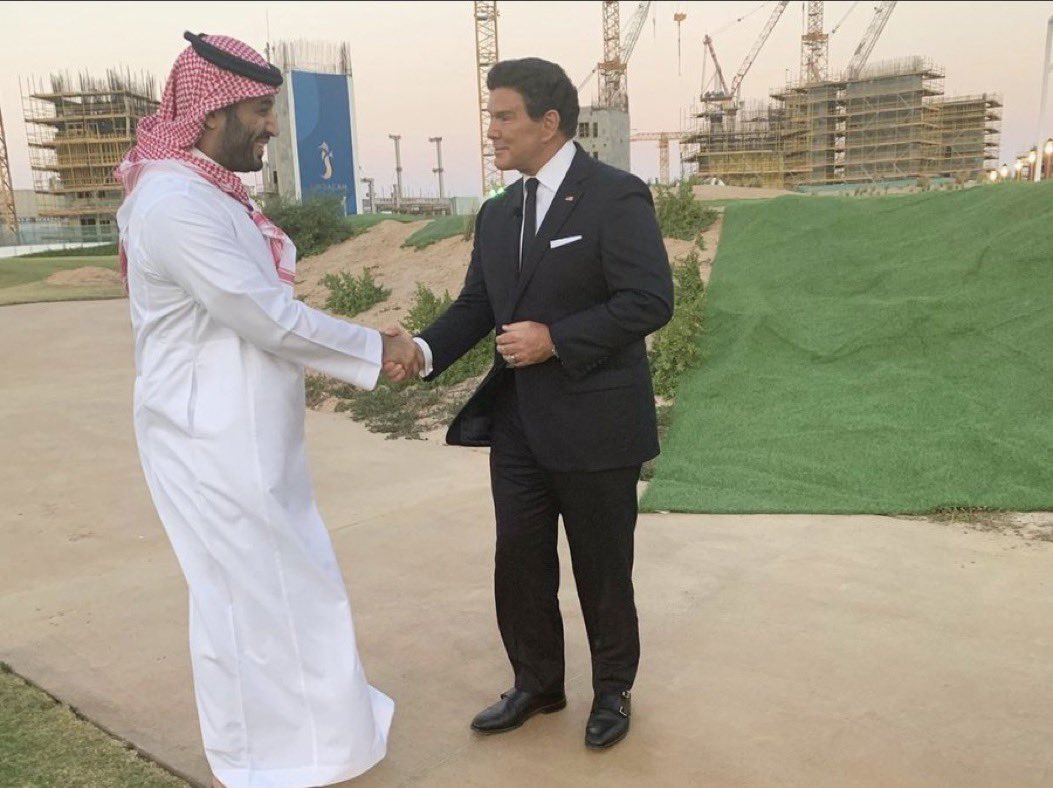 #ولي_العهد لفوكس نيوز: 

• إذا حازت إيران سلاحا نوويا فلا بد لنا من حيازته بالمثل

•أي دولة تستخدم السلاح النووي ستكون في حرب مع كل دول العالم.

• العالم لا يتحمل هيروشيما جديدة.

*لا فائدة من حيازة الأسلحة النووية لأنه لا يمكن استخدامها.