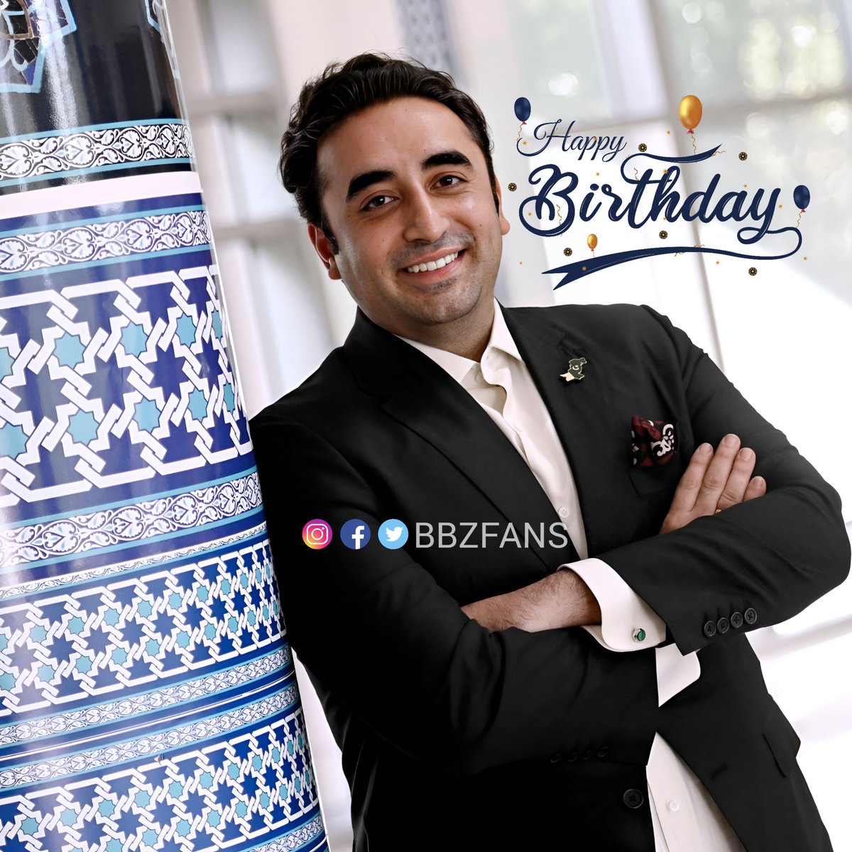 BBZFans's tweet photo. Wishing a Happy Birthday to Chairman PPP @BBhuttoZardari 
#HappyBirthdayBBZ https://t.co/UyhZt0zNN0