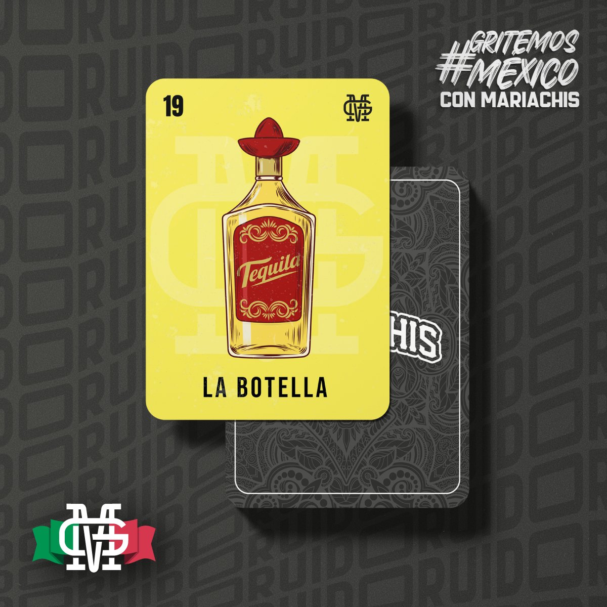 La botella de tequila es como el espíritu festivo del béisbol embotellado. 🏟 #GritemosMexicoconMariachis #ElMesMasMexicano