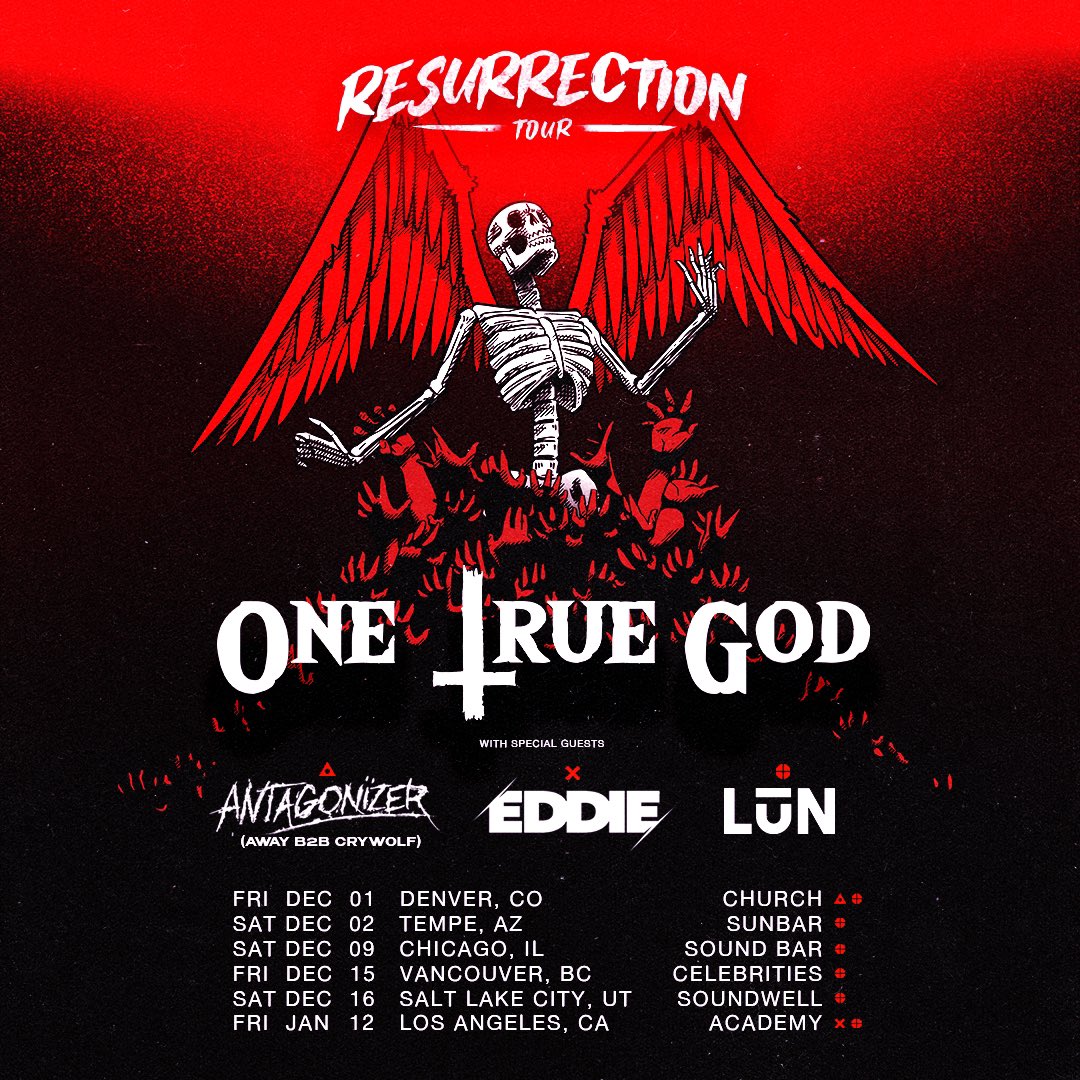 RESURRECTION TOUR: A NEW LIVE - AUDIO - VISUAL - EXPERIENCE 🖤❤️ Tickets on sale now. What cities should I play next?