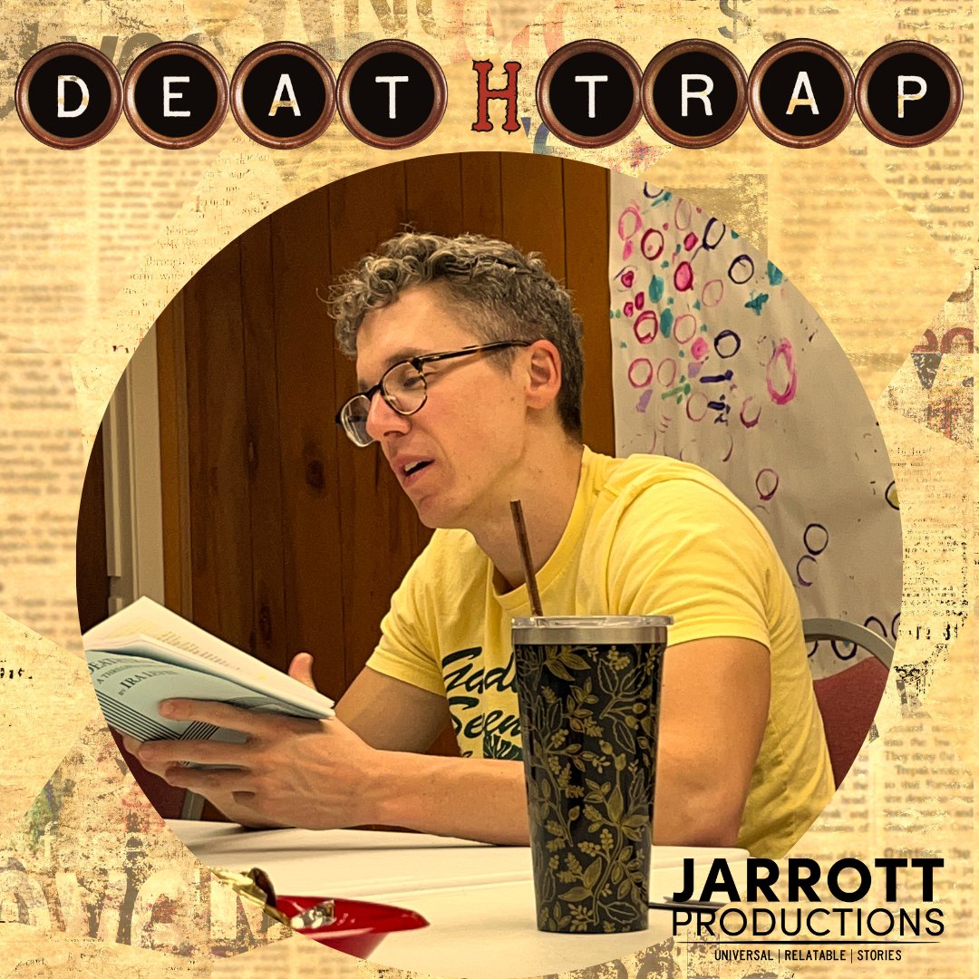 jarrottprods's tweet photo. DEATHTRAP rehearsals are underway! We've got that #backtoschool feeling with new #books new #pencils and new #friends in the room! Here are a few #snaps from last night's rehearsal! Tix on sale soon! https://t.co/NM4m20yhYE