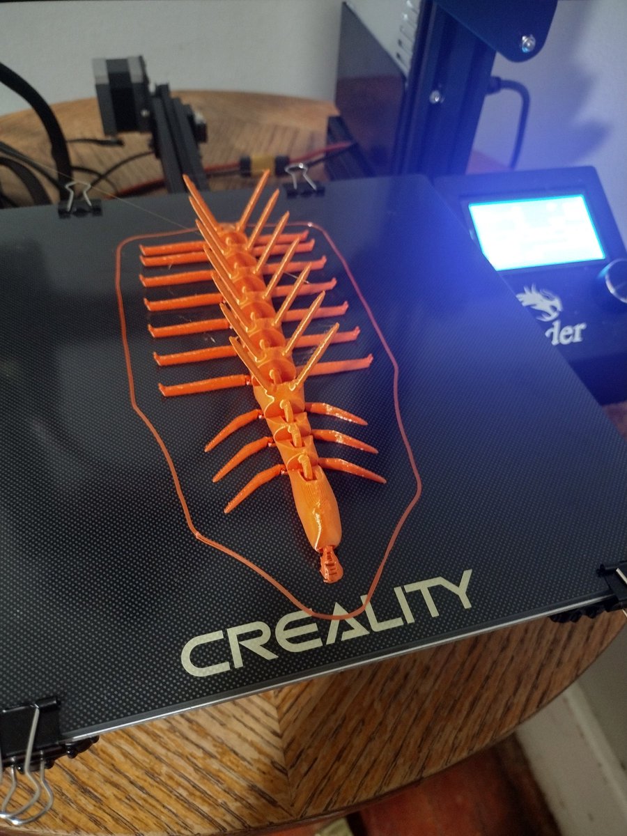 91Wintersun's tweet photo. #3dprint #hallucigenia https://t.co/hfUu4A5maZ