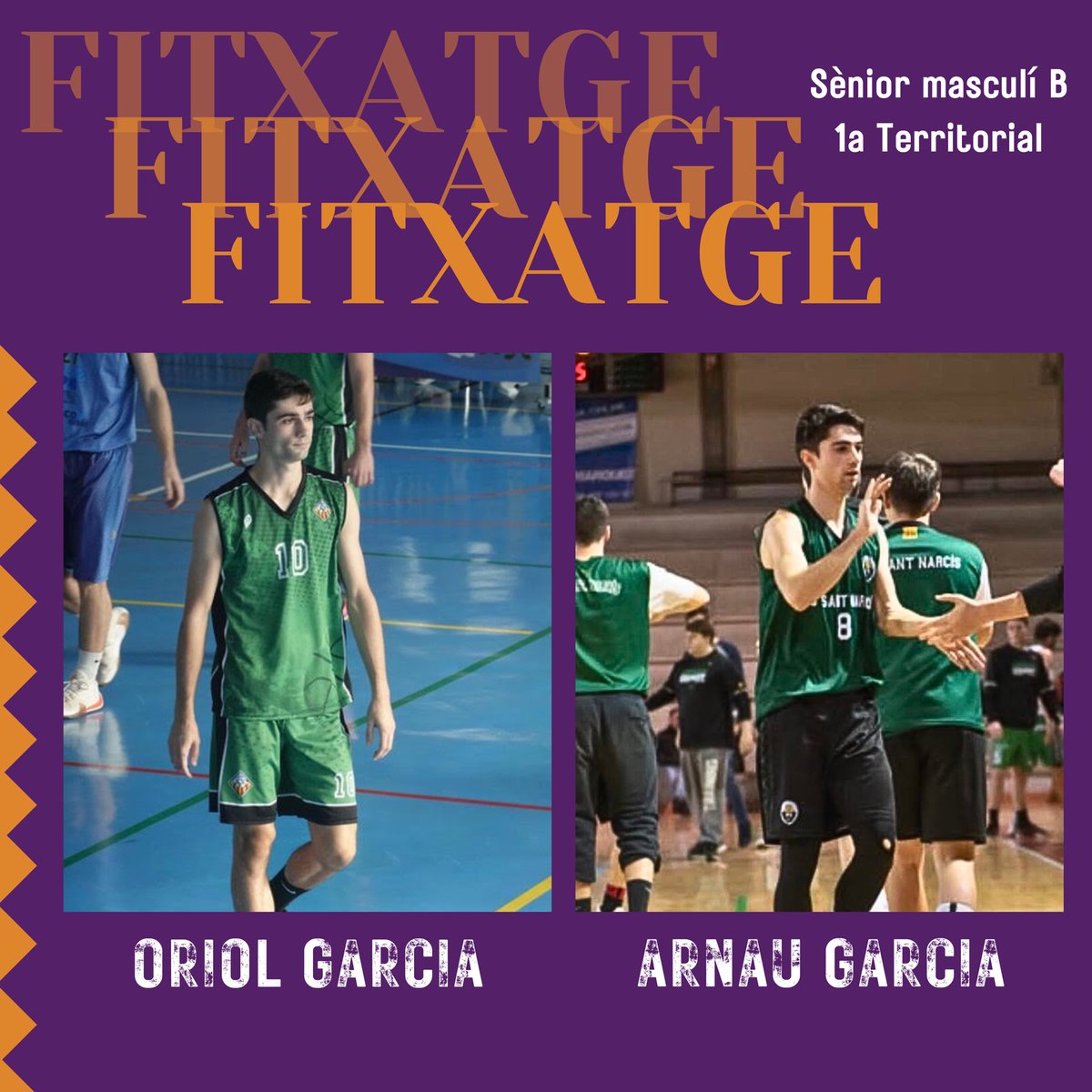 cbsantgregori's tweet image. 🤝🏼FITXATGES🤝🏼

Us presentem les noves incorporacions del Sènior Masculí B🤩

Benvingudts nois!💜🖤

Som-hi!🔥

#CBSantGregori #bàsquet #caliu #valldellemena #invertirenelterritori #invertirenelpresent #cbsantgregorivalldellemena #invertirenelpresentpergarantirunfuturbrillant