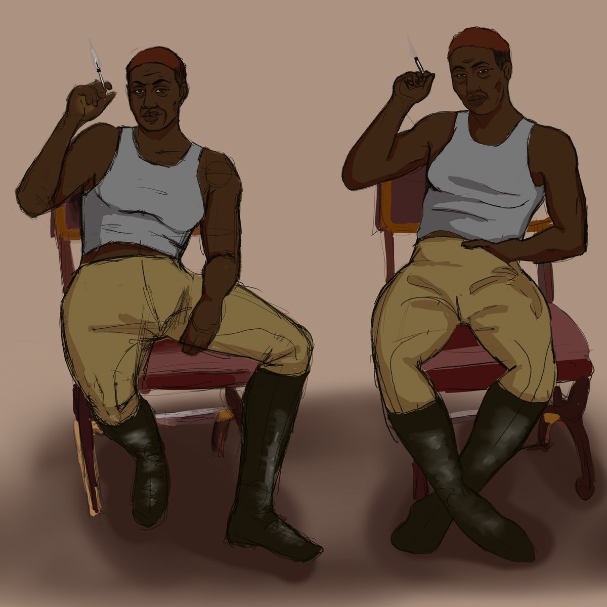 ciociecioelle's tweet photo. i want pyrrha dve in a way that’s concerning to local law enforcement #TheLockedTomb #pyrrhadve #gtn #htn #ntn https://t.co/46Ol0MRjSN