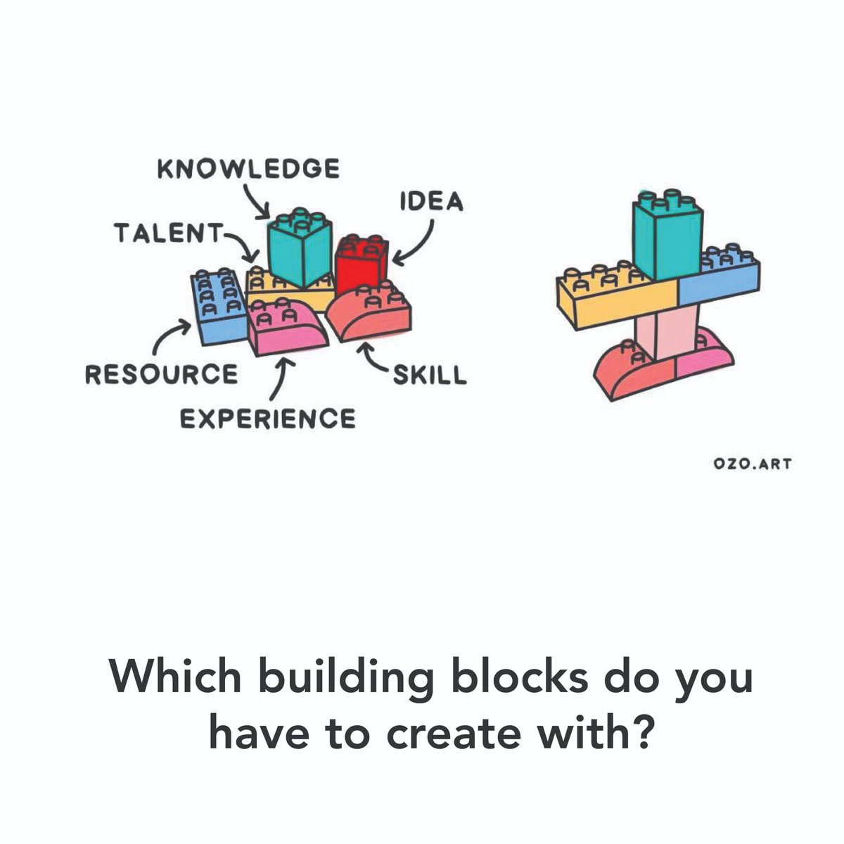 In our corporate LEGO® workshops, we kickstart creativity by having attendees choose a brick that represents their unique skill set, background, and experience. It's amazing to see how these tiny pieces can build a diverse and powerful team!  #TeamBuilding #CorporateWorkshop 🚀