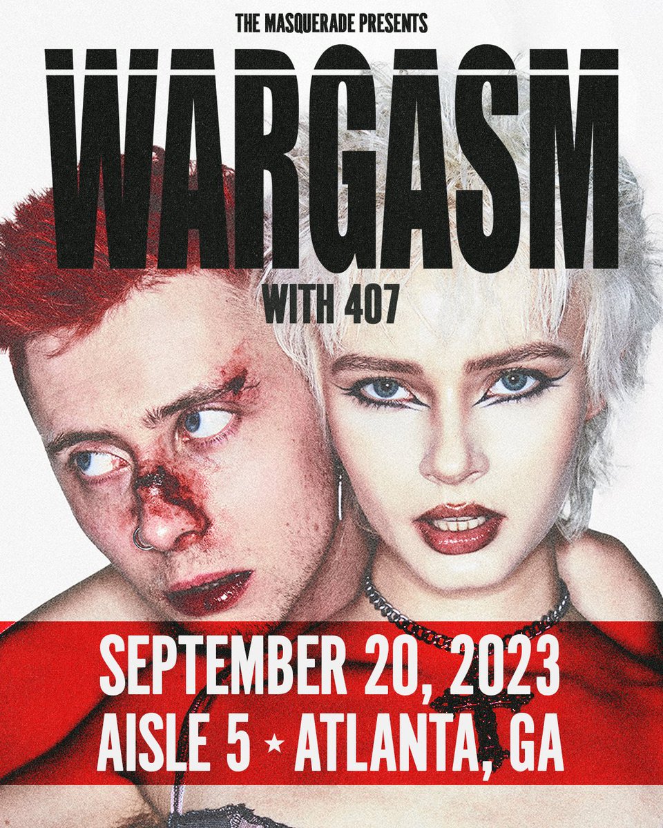 masquerade_atl's tweet photo. 👽 TONIGHT // 9.20 // @thisiswargasmuk at @Aisle.5.Atlanta w/ @407atl // 7 PM Doors

🎫: https://t.co/lR8QdHfgK1 https://t.co/NikxXsC4EZ