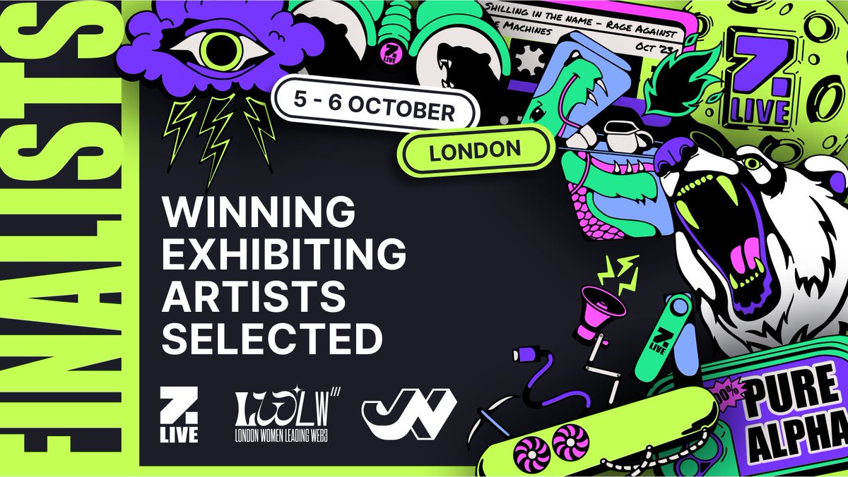 🎉 Congratulations to our talented artists! 🎨

A big shoutout to <a href="/joynxyz/">Joyn</a> for the incredible platform, and kudos to <a href="/LWLW3network/">London Women Leading Web3</a> for their superb curation skills.

We wanted to give a massive S/O to everyone who entered🫶

Let's celebrate our winners together! 🙌