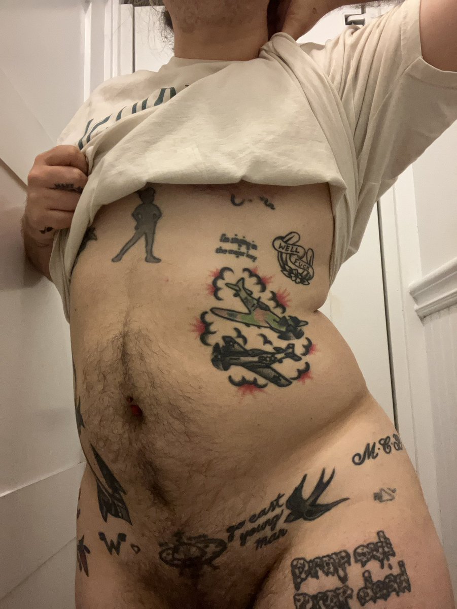 hopefully getting back on T soon so I can grow more sweet sweet belly hair