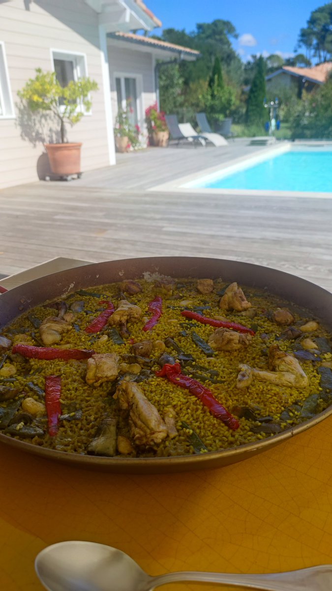 Paella valenciana en cualquier sitio 🥘