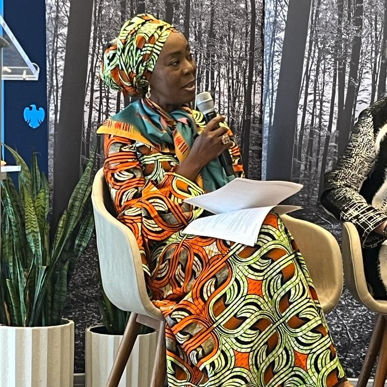 Business Fights Poverty (@fightpoverty) on Twitter photo "Only 2% of venture capital #funding globally is directed towards female-led startups & this is despite us knowing that #women-led startups generate six times more jobs and deliver 35% better returns than our male counterparts." - H.E. <a href="/ToyinSaraki/">Toyin Saraki</a> <a href="/wellbeingafrica/">Wellbeing Foundation Africa</a>
#BFP_Live "Only 2% of venture capital #funding globally is directed towards female-led startups & this is despite us knowing that #women-led startups generate six times more jobs and deliver 35% better returns than our male counterparts." - H.E. <a href="/ToyinSaraki/">Toyin Saraki</a> <a href="/wellbeingafrica/">Wellbeing Foundation Africa</a>
#BFP_Live