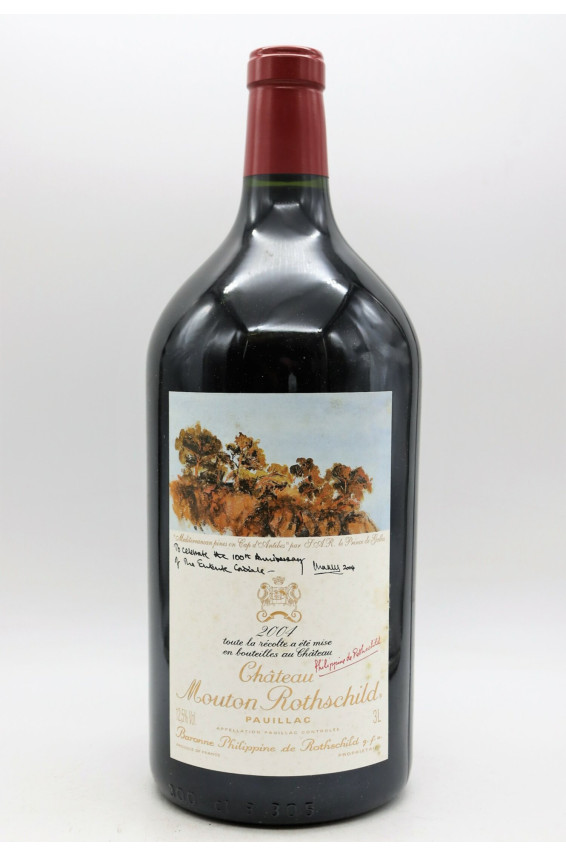 Dîner royal à #Versailles : des bouteilles de Château Mouton Rothschild 2004 en double magnum seront servies aux 160 invités (milliardaires, politiciens, sportifs, célébrités...). Prix de la bouteille : 2 772,00€ au frais du contribuables.

vinsetmillesimes.com/fr/mouton-roth…