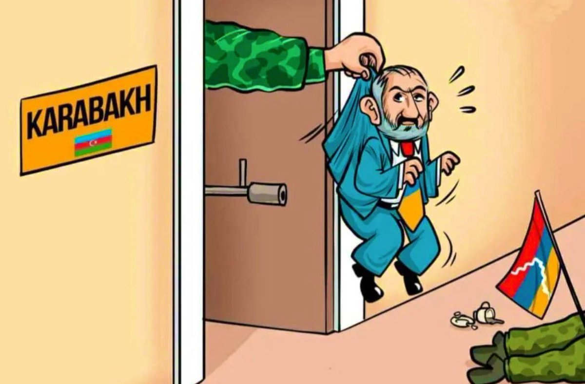 🇦🇿Günün anlam ve önemine en uygun karikatür.

“Ne oldu Paşinyan?”