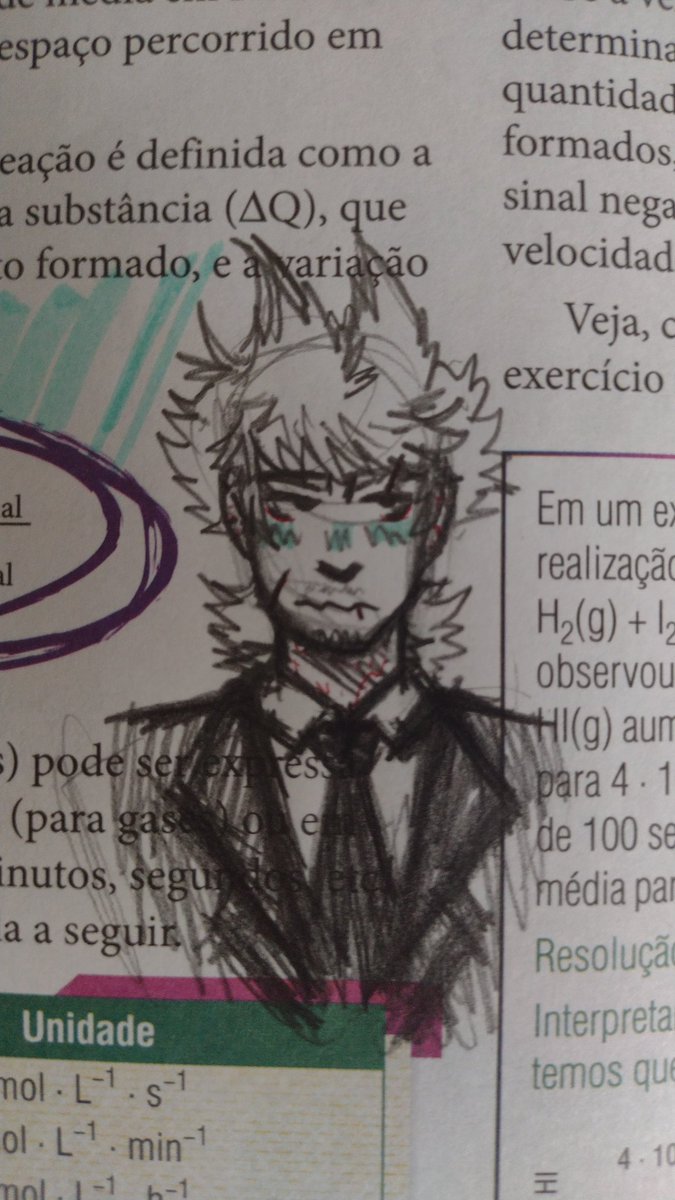 Desenho na escola 😋 (juro que vou ser mais estudioso)