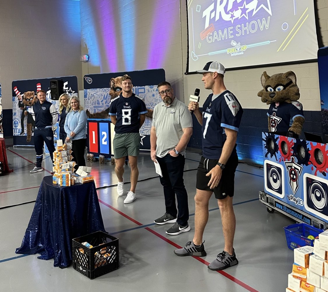 T-Rac (@titans_trac) on Twitter photo Thanks for bringing some great energy to our week <a href="/CovenantKnights/">The Covenant School</a>! We loved spending time with you! Thanks for bringing some great energy to our week <a href="/CovenantKnights/">The Covenant School</a>! We loved spending time with you!