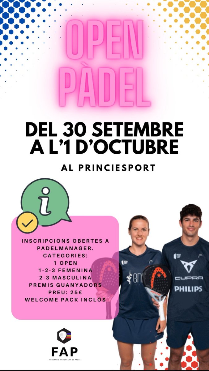 HiginiMIllescas's tweet photo. @FANDpadel https://t.co/QpiH4mbPgx
