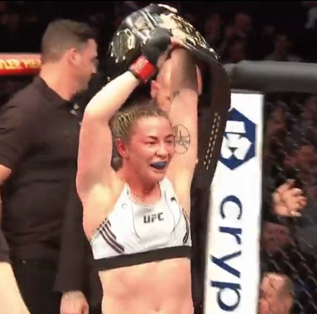 𝕽𝖆𝖎𝖓𝖒𝖆𝖐𝖊𝖗❂ on X: @espnmma @AquaMMA___ What a sight it would be  seeing Molly McCann make the walk out with her belt  https://t.co/g8dZnShkE5 / X