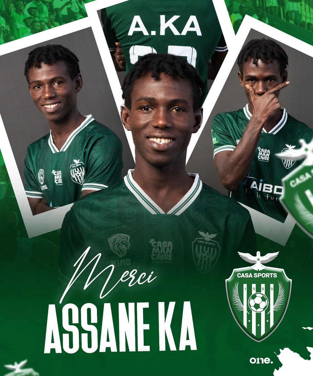 Merci infiniment à Assane Ka pour toutes ces belles années passées avec nous. Un footballeur qui a aussi marqué sa génération de par son caractère, ses qualités footballistiques et humaines, et nous lui souhaitons une bonne continuation sous ses nouvelles couleurs.