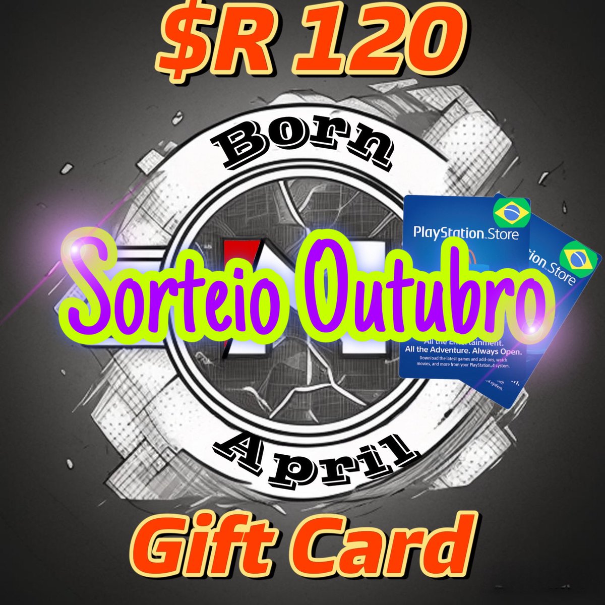 abrilgames81's tweet image. Faça já a sua inscrição para o sorteio  do mês de Outubro de um gift card válido na loja digital do PlayStation Brasil. 
Valor: $ R 120.
Regras para ser admitido no sorteio:

🔵 Seguir o perfil  
🔵 Dar retweet deste post
🔵 Dar Like a este post 

O resultado sairá Domingo dia 22…