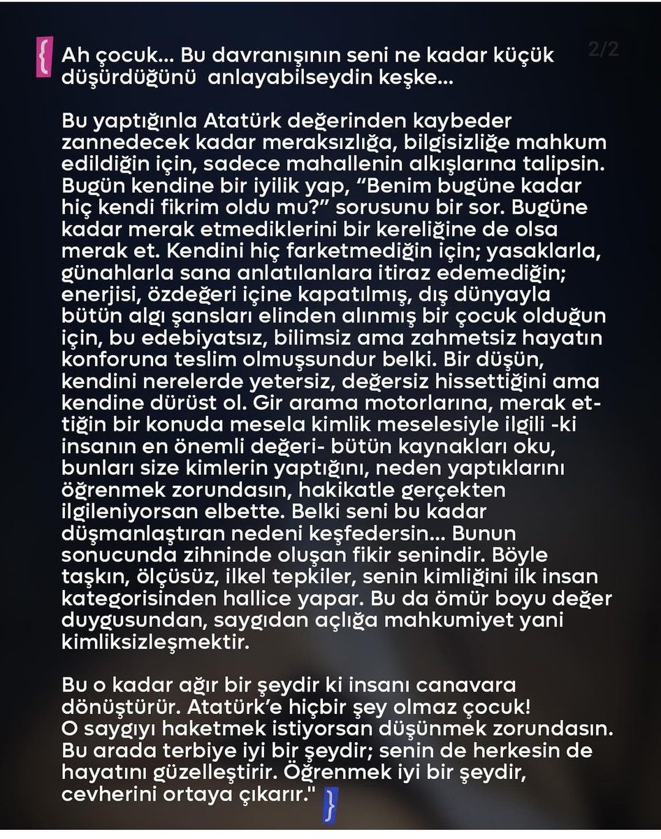 #sezenaksu ne güzel yazmış 😊 #ahçocuk #atatürk
