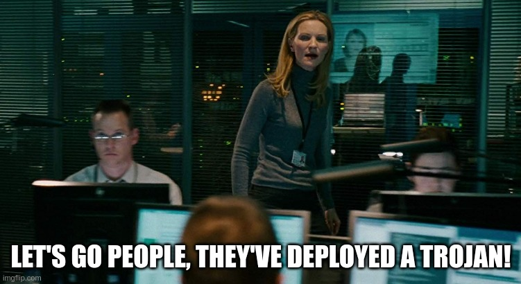 curi0usJack's tweet photo. Chasing a hacker in your network: movies vs reality. https://t.co/Eg8CxyZL2h
