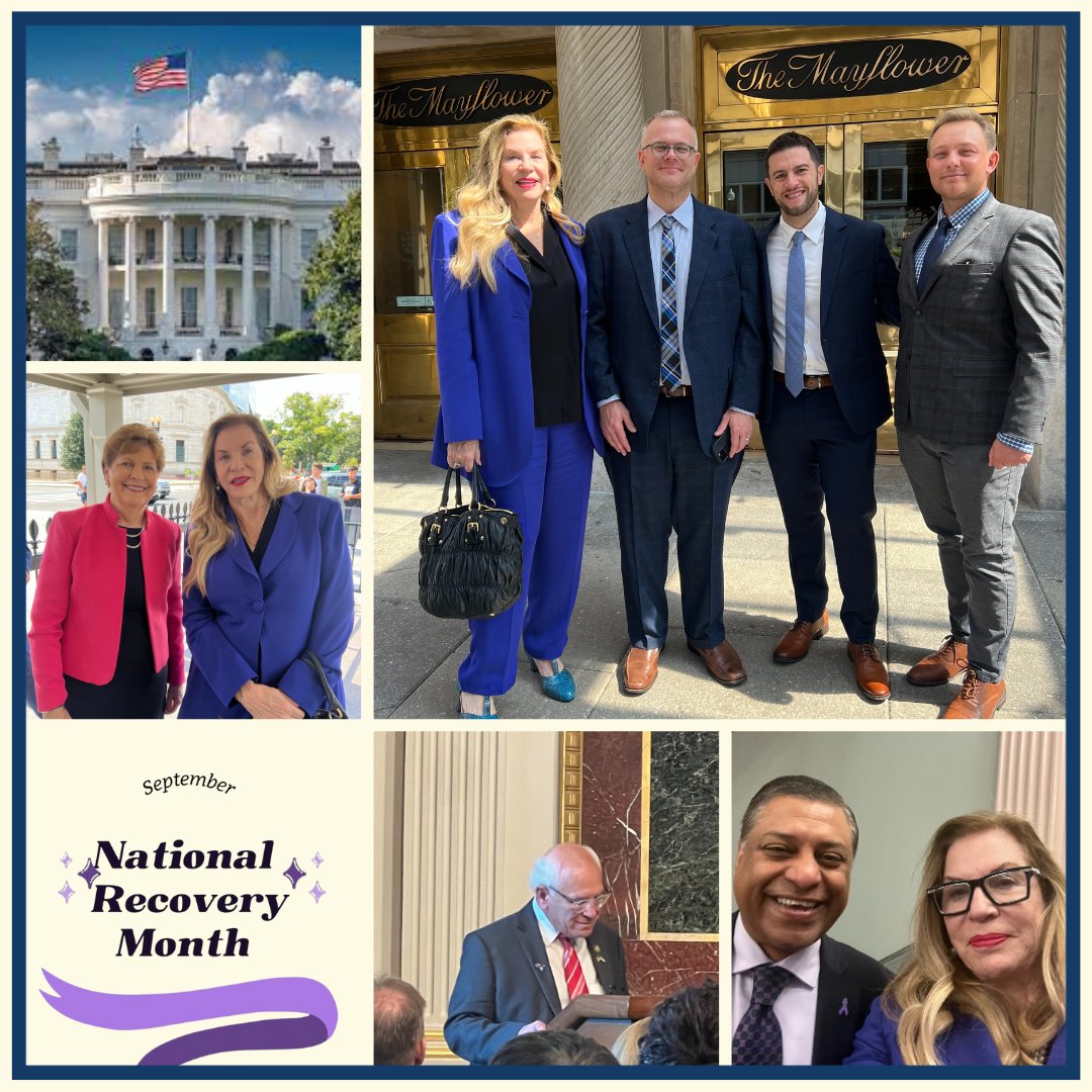 I am honored to share that I was one of the privileged 100 individuals invited to participate in a groundbreaking summit today during National Recovery Month at the White House. This event brought together passionate minds to tackle the critical issue of addiction stigma and