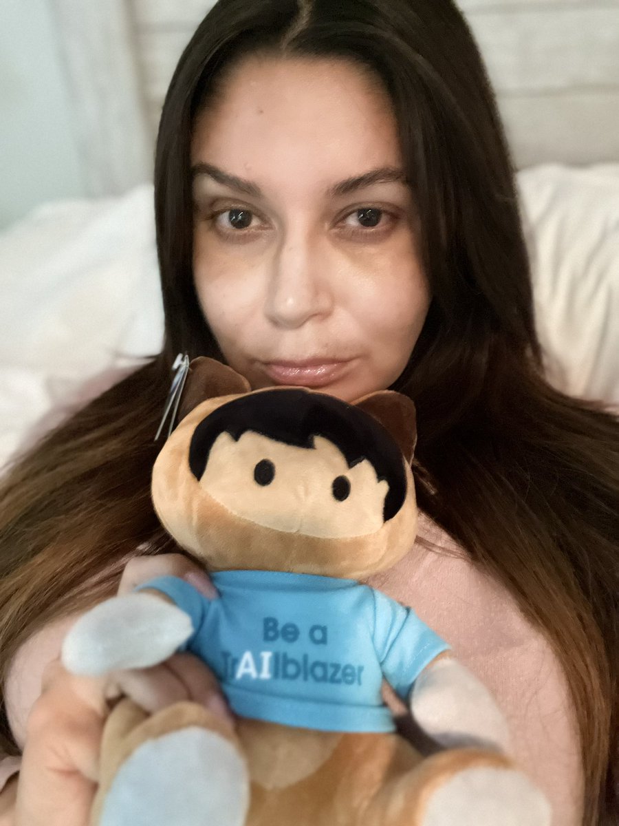 Still pretty sick but feeling a tad better every day. COVID is not for me. 🥴 Since I can’t have my puppy with me Astro is keeping me company. I hope all of you who caught COVID have a speedy recovery ❤️‍🩹 #salesforceohana #dreamforce #trailhead #Astro