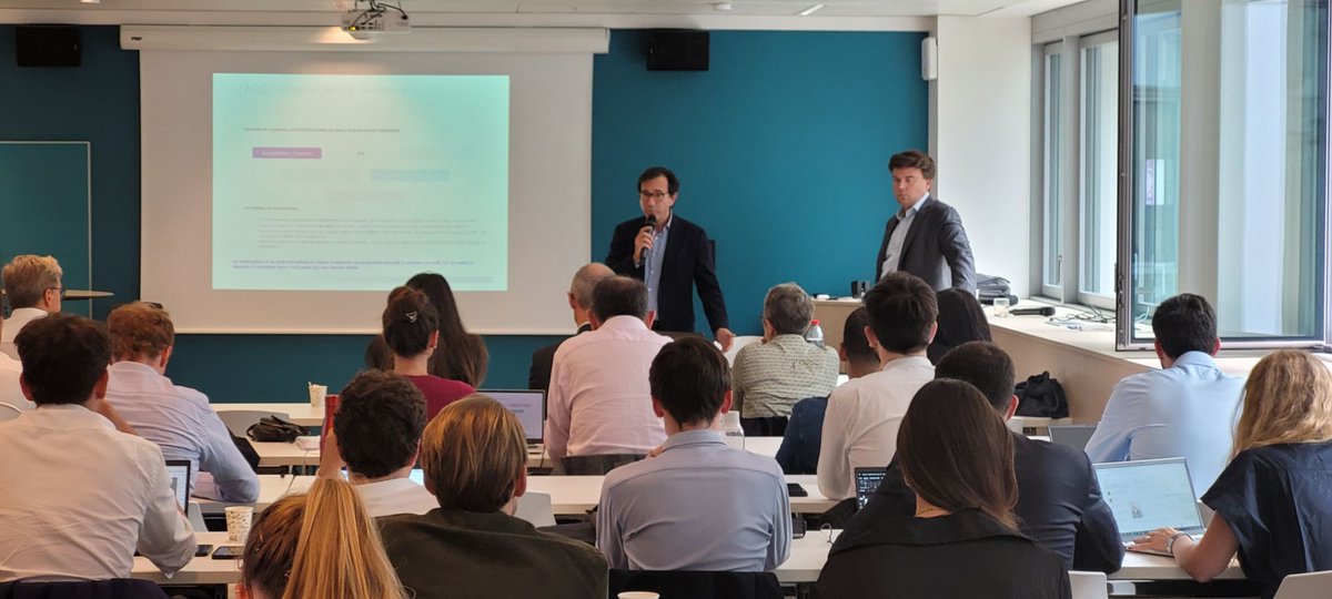 Aujourd’hui est intervenue la formation de l'<a href="/ARE_France/">ARE</a> « Les chiffres et la crise », qui a réuni près de 50 participants !
Prochaine formation de l’ARE ouverte à tous le 10 octobre prochain : anticiper et gérer le #risque social dans l’#entreprise en difficulté !