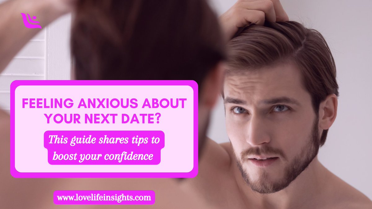 Feeling nervous about dating? You're not alone! This guide shares tips to boost confidence.👍🏼 #datingconfidence

Ways to overcome anxiety: challenge negative thoughts, practice self-care, take things slowly.💡 You've got this! #conquerdatinganxiety