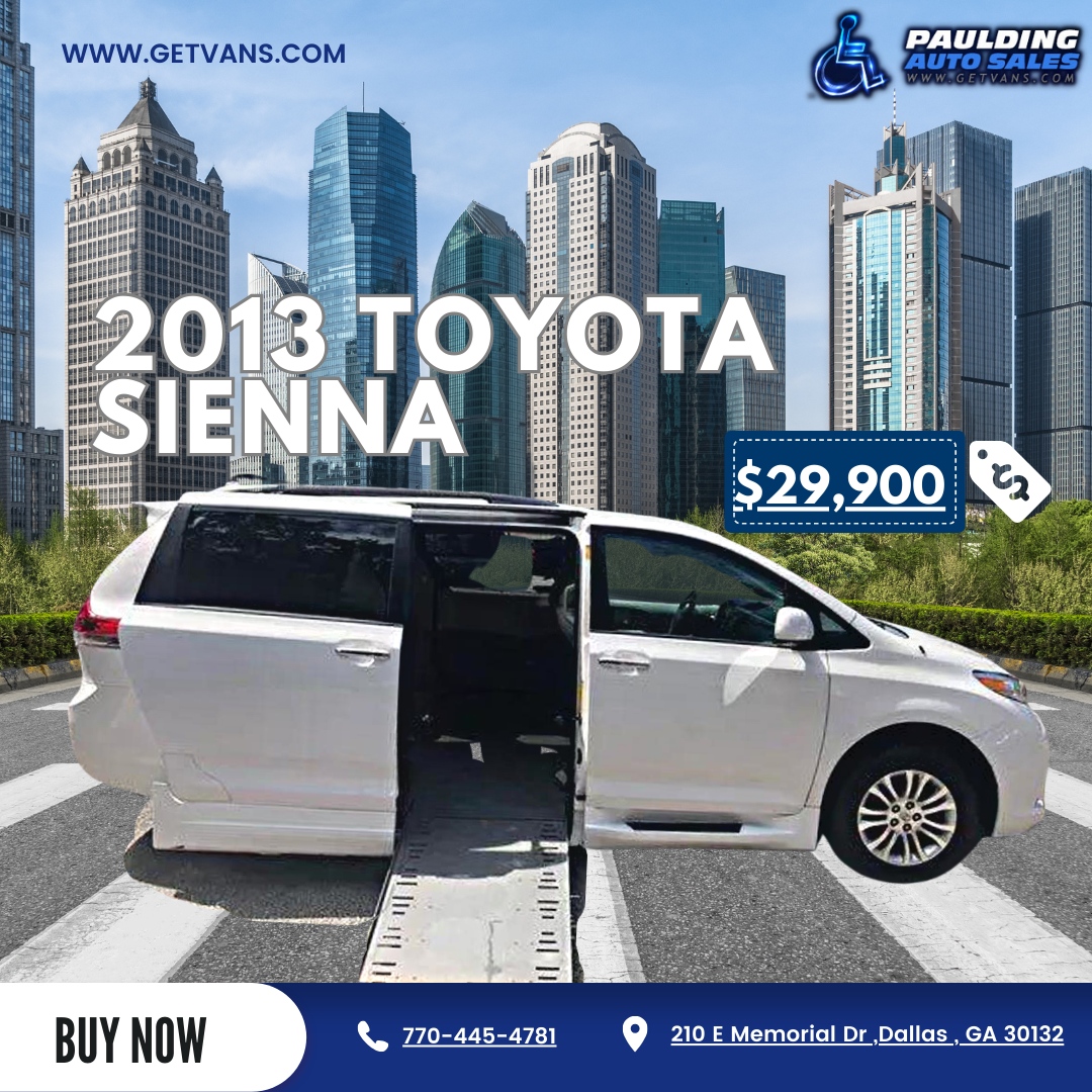 Pauldingautos's tweet image. 👪 Are you ready to take back your life? With the 2013 Toyota Sienna wheelchair-accessible van, you can finally do all the things you love, without having to worry about getting around.

🌐 getvans.com

#PauldingAutoSales #ToyotaSienna #PassengerVan