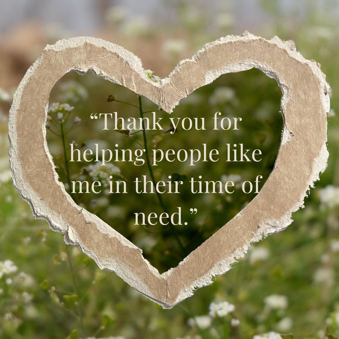 HandsofHopeNW's tweet photo. Your support fuels our passion to make a positive impact on the lives of those facing challenges. We believe in the power of compassion and unity to uplift our community. Together, we can make a difference! Here's a 💙message from one of our donors. #CommunitySupport #HopeMatters https://t.co/zgUBoCWe6P