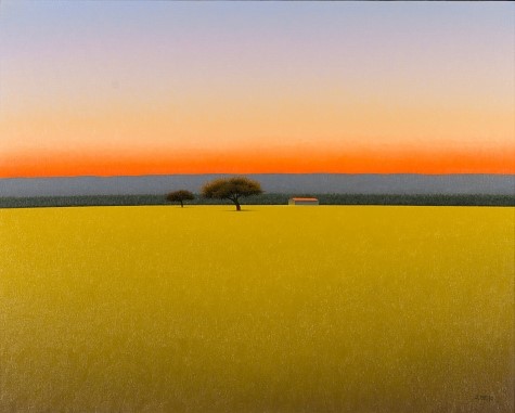 José Basso, (1949), Chilean painter

Sky with Orange Light