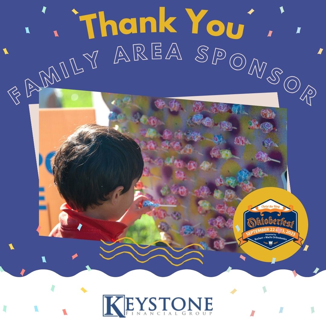 Kids Games, Arts and Crafts, Inflatables and more! Oktoberfest 2023 has something for everyone in the family! Thanks Keystone Financial Group for your support! #KeystoneFinancialGroup #Sponsor #ChristtheKing #Oktoberfest
