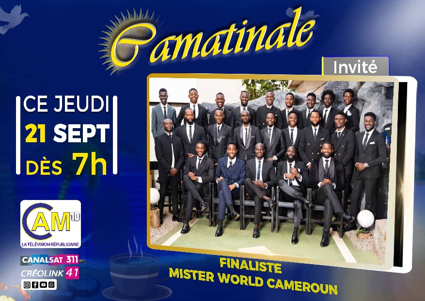 Demain je me reveille auprès de ces beaux gosses...oups ! Demain je vous réveille aux côtés de ces beaux gosses 😊🧐🫣🤣 dans la CAMATINALE sur le 311 canalsat Cameroun et 41 sur créolink dès 6h30 jusqu'à 8h45.