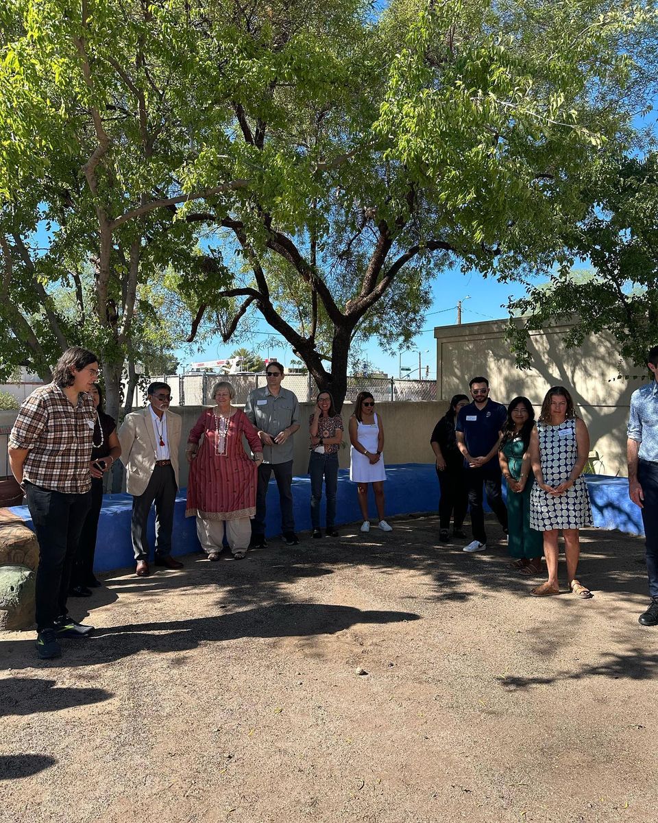 hauryprogram's tweet photo. Thank you to Christina Andrews and @uarizona Wassaja Center for Native American Health for partnering with us to bring together UArizona working with #nativeamerican tribes on issues of health, education and environmental health! #firstannual #indigenousresilience https://t.co/UcRDrtNBnI