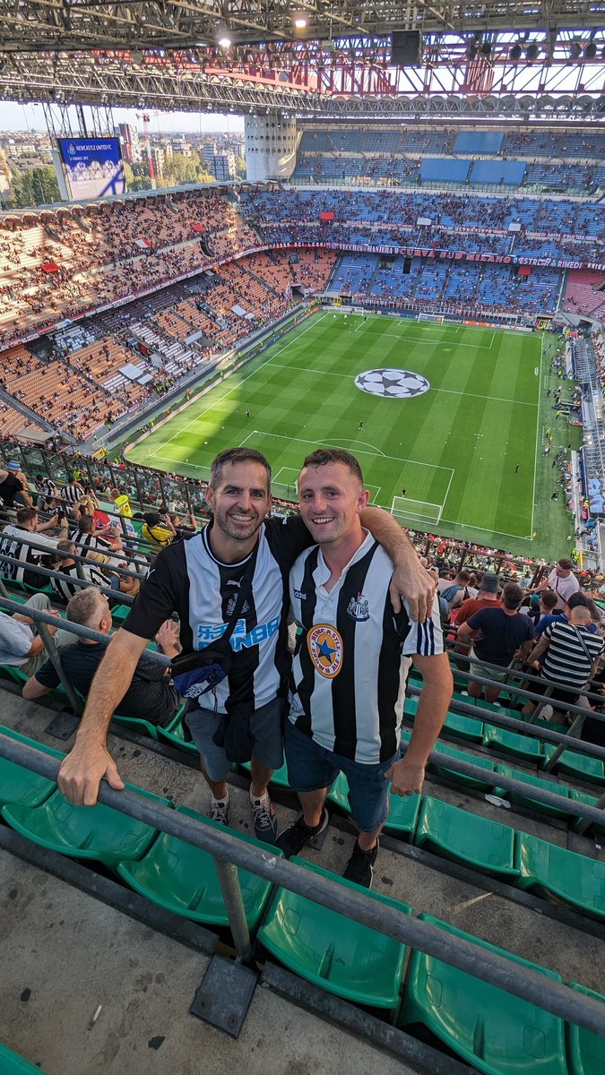 Jordonelamb's tweet photo. #milan #nufc #championsleague https://t.co/kGEgLAMR8B