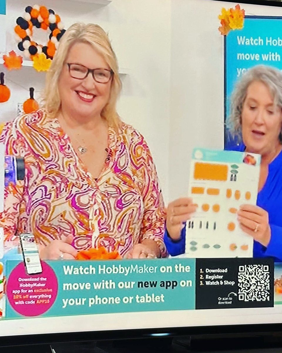 gemmablackmore1's tweet photo. Mum’s Tv debut…. She’s a natural ⭐️
Super proud ♥️ 
@HobbyMakerTV https://t.co/AoFGgGSA4H