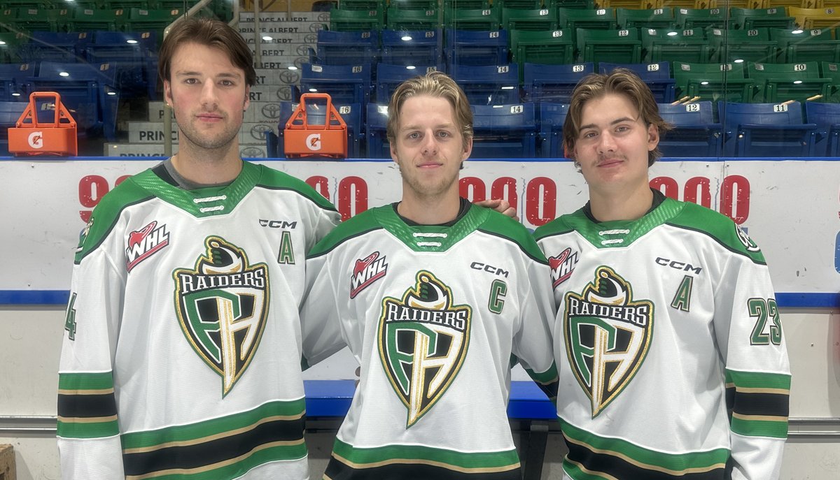 Raiders announce leadership - ERIC JOHNSTON to wear the Captain's "C" for the 2023-24 season. 
chl.ca/whl-raiders/ra…