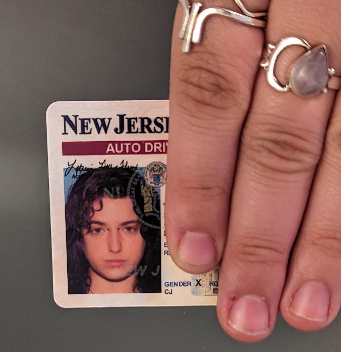 Cool: NJ resident
Cooler: X Gender Marker
Concerning: Kubrick Stare