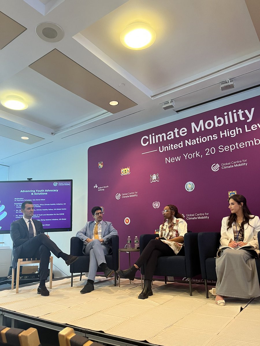 Nikola Ivezaj (@nikola_ivezaj) on Twitter photo Had the pleasure of speaking alongside youth delegates at todays Climate Mobility Summit hosted by <a href="/GCCMobility/">Global Centre for Climate Mobility</a> and highlight @glblctzn commitment to continue elevating young voices & placing adaptation and climate mobility at the core of our movement, especially ahead of #COP28 Had the pleasure of speaking alongside youth delegates at todays Climate Mobility Summit hosted by <a href="/GCCMobility/">Global Centre for Climate Mobility</a> and highlight @glblctzn commitment to continue elevating young voices & placing adaptation and climate mobility at the core of our movement, especially ahead of #COP28