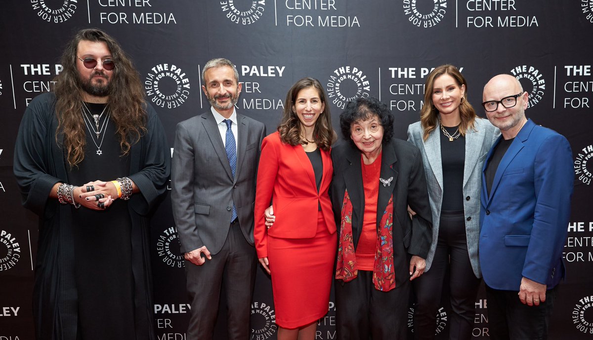 Incredible conversation last night on Fighting Anti-Semitism w/Tech  at <a href="/paleycenter/">PaleyCenter</a> with Inge Auerbacher and a preview of her VR + AI #HolocaustEducation project from <a href="/Meta/">Meta</a> &amp; StoryFile + <a href="/LucBernard/">Luc Bernard</a> <a href="/ihmec/">Illinois Holocaust Museum</a> and moderator <a href="/RebeccaJarvis/">Rebecca Jarvis</a> was