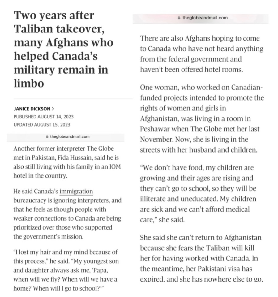 Piazotalo (@talopiazo) on Twitter photo <a href="/CitImmCanada/">IRCC</a> While Afghans that worked for🇨🇦like <a href="/GacStff/">GAC staff left behind</a> are in🇦🇫🇵🇰left behind ignored since Aug2021 SIM apps don't process or IRCC won't send invitations to a SIM application+any excuse to break <a href="/JustinTrudeau/">Justin Trudeau</a> promise so high profile referrals who didn't work for🇨🇦can keep filling flights. <a href="/CitImmCanada/">IRCC</a> While Afghans that worked for🇨🇦like <a href="/GacStff/">GAC staff left behind</a> are in🇦🇫🇵🇰left behind ignored since Aug2021 SIM apps don't process or IRCC won't send invitations to a SIM application+any excuse to break <a href="/JustinTrudeau/">Justin Trudeau</a> promise so high profile referrals who didn't work for🇨🇦can keep filling flights.
