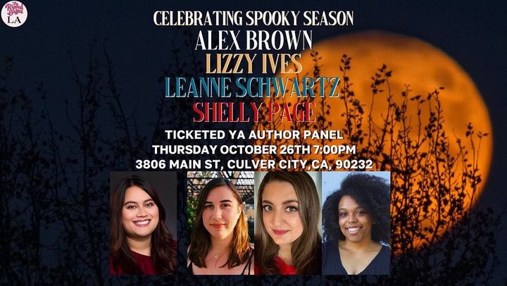 lifebreakingin's tweet photo. Thrilled to announce this event at THE Ripped Bodice LA!! Join these amazing authors and me for a discussion of favorite spooky reads, witches, monsters, and things creeping up behind you in the dark…😱🔥🖤 ($10 ticket price is a credit you can use on anything at the store!!) https://t.co/fAMtfSzuW7